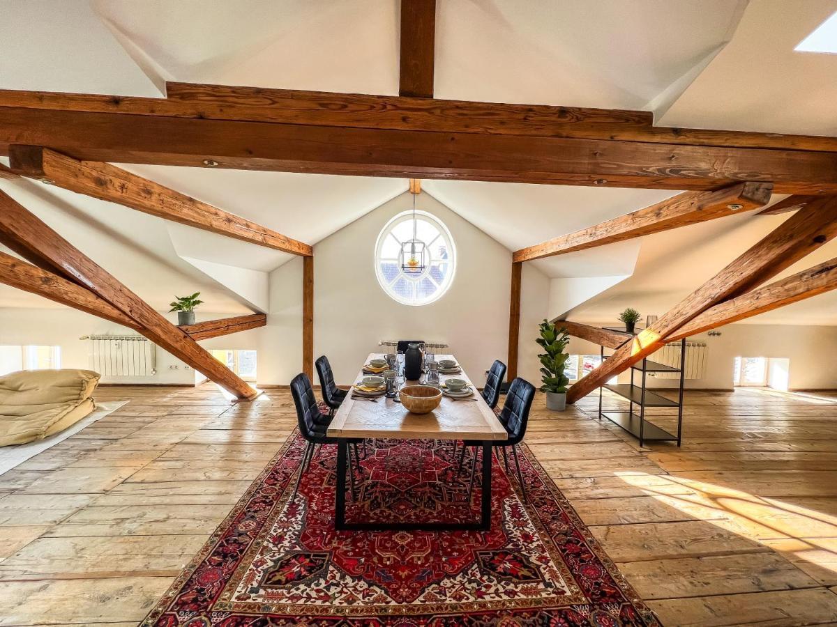 Loft-Wohnung Im Herzen Von Prien - 100M2 - Smarttv Bagian luar foto