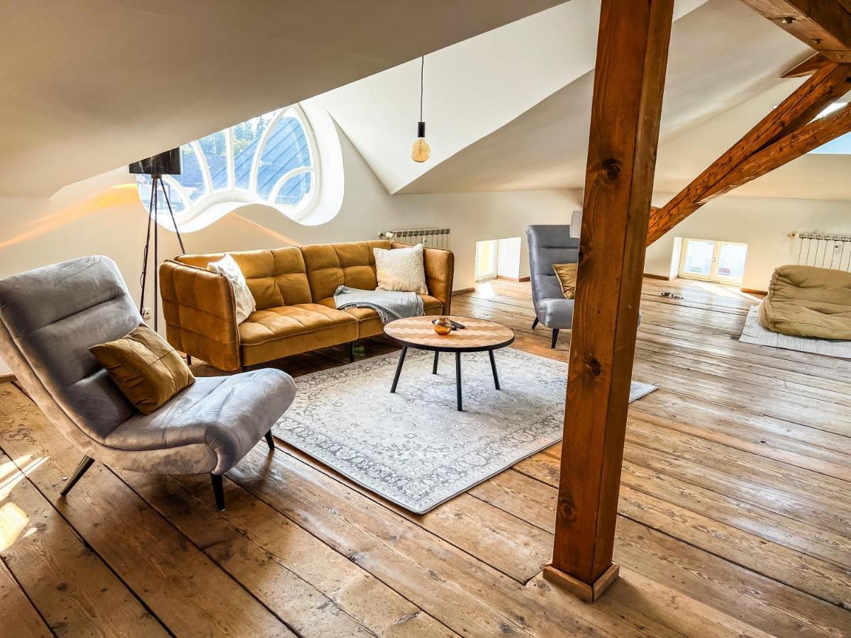 Loft-Wohnung Im Herzen Von Prien - 100M2 - Smarttv Bagian luar foto