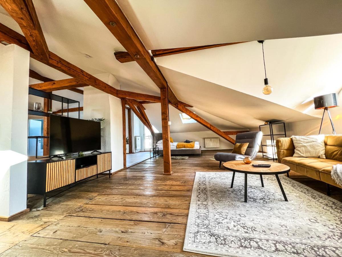 Loft-Wohnung Im Herzen Von Prien - 100M2 - Smarttv Bagian luar foto