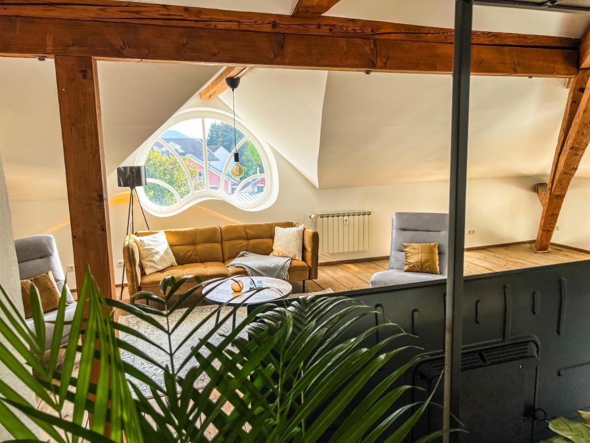 Loft-Wohnung Im Herzen Von Prien - 100M2 - Smarttv Bagian luar foto