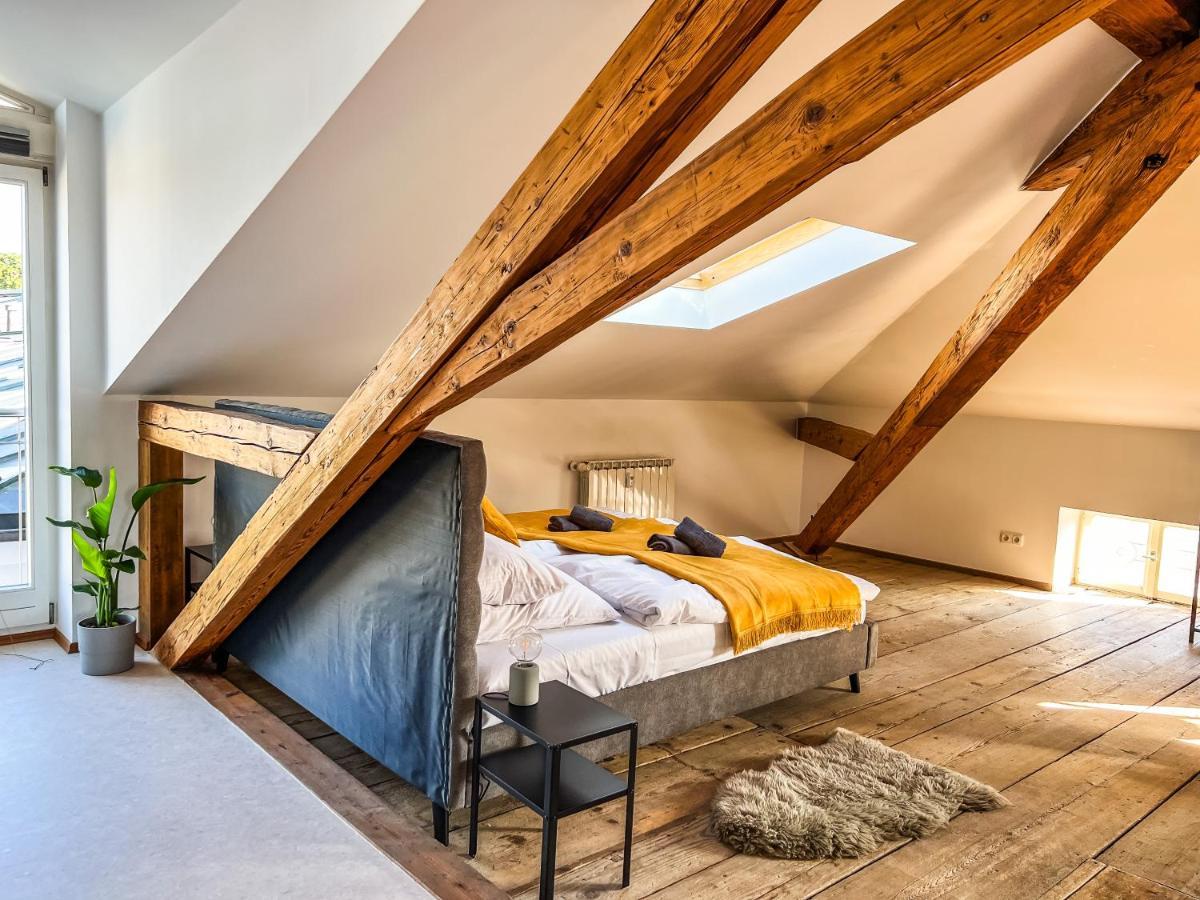 Loft-Wohnung Im Herzen Von Prien - 100M2 - Smarttv Bagian luar foto